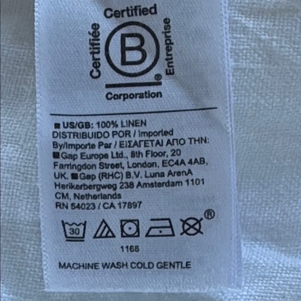Athleta women’s 100% linen size 18 White‎ Joggers